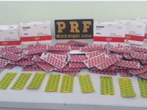 PRF apreende 240 comprimidos de ‘viagra’ falso em rodovia do Piauí