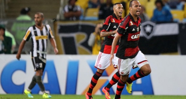Na volta de Luxa, Fla joga bem, vence Botafogo e deixa lanterna