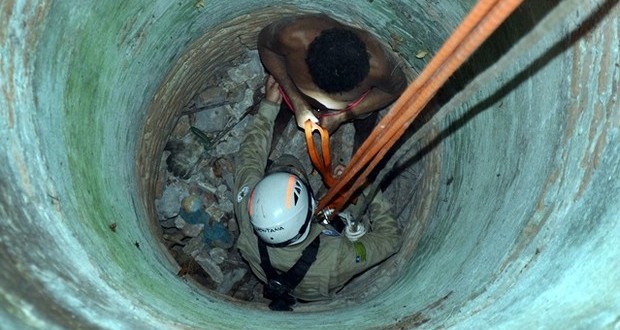Homem é resgatado 24 horas após cair em poço no Piauí