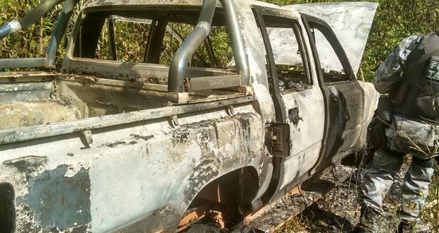 Sargento reformado da PM do Piauí tem carro queimado e é morto a tiros