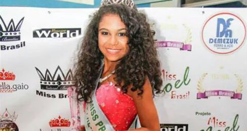 Adolescente de 13 anos de Valença do Piauí vence concurso nacional de beleza no Paraná