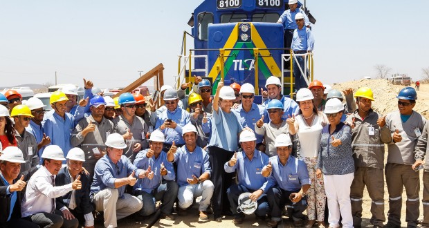 Presidente Dilma Rousseff visita obras da Ferrovia Transnordestina em Paulistana; fotos