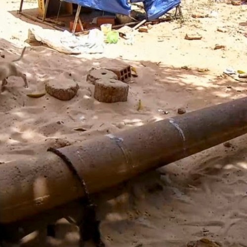 Coluna de concreto desaba e mata menina de 5 anos no interior do Piauí