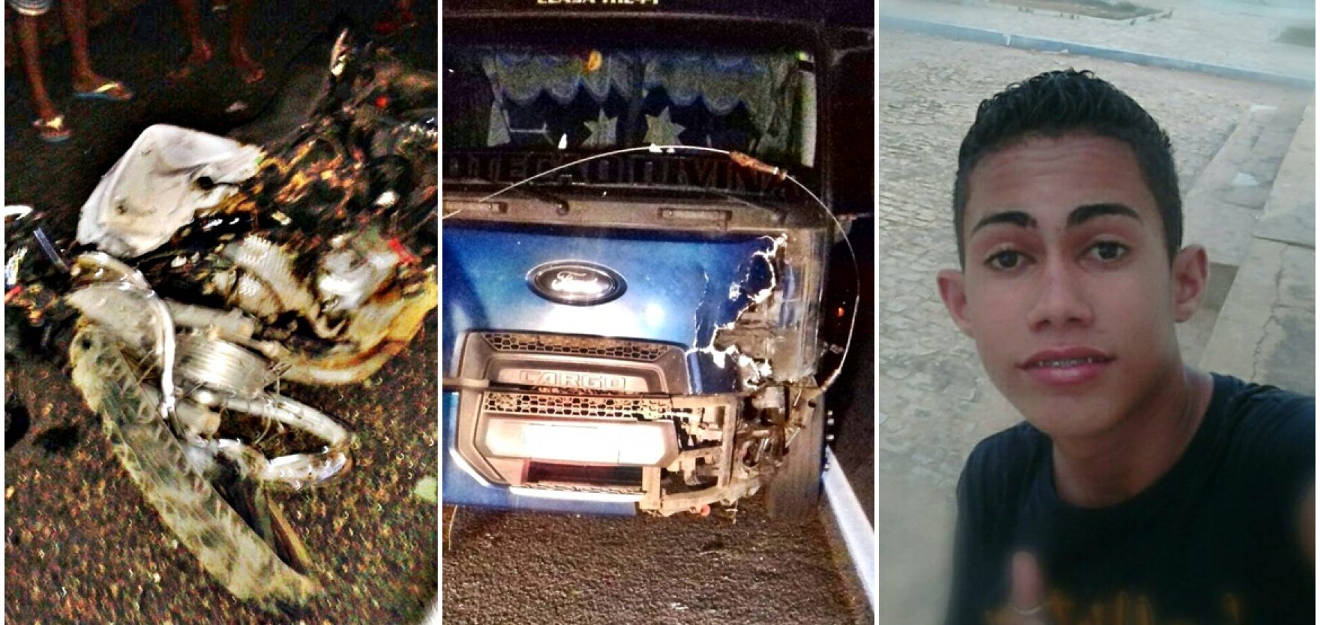 PATOS | Adolescente morre após colidir com caminhão na BR 407; veja imagens