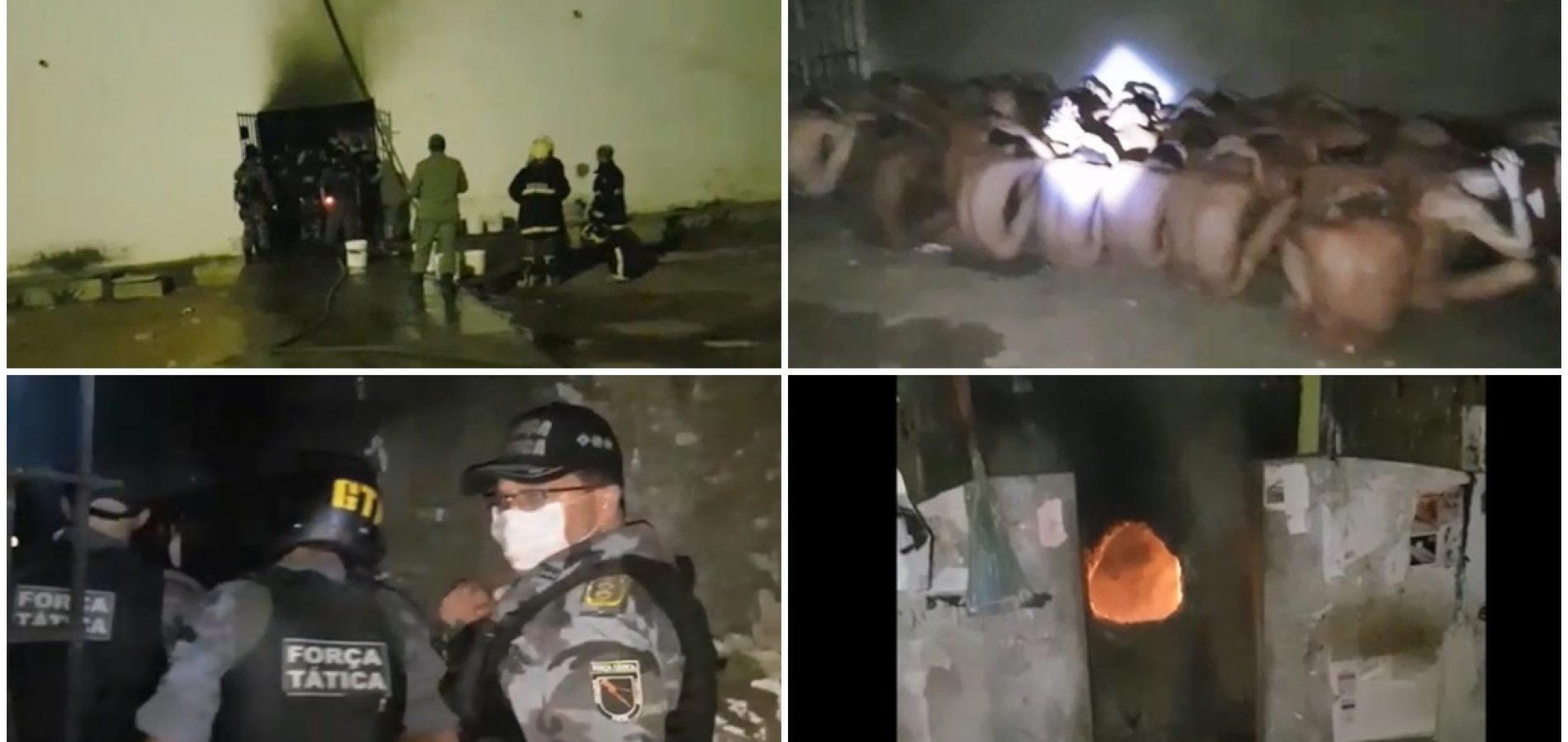 Vídeo mostra invasão da polícia e as marcas de destruição no presídio de Picos. Assista!