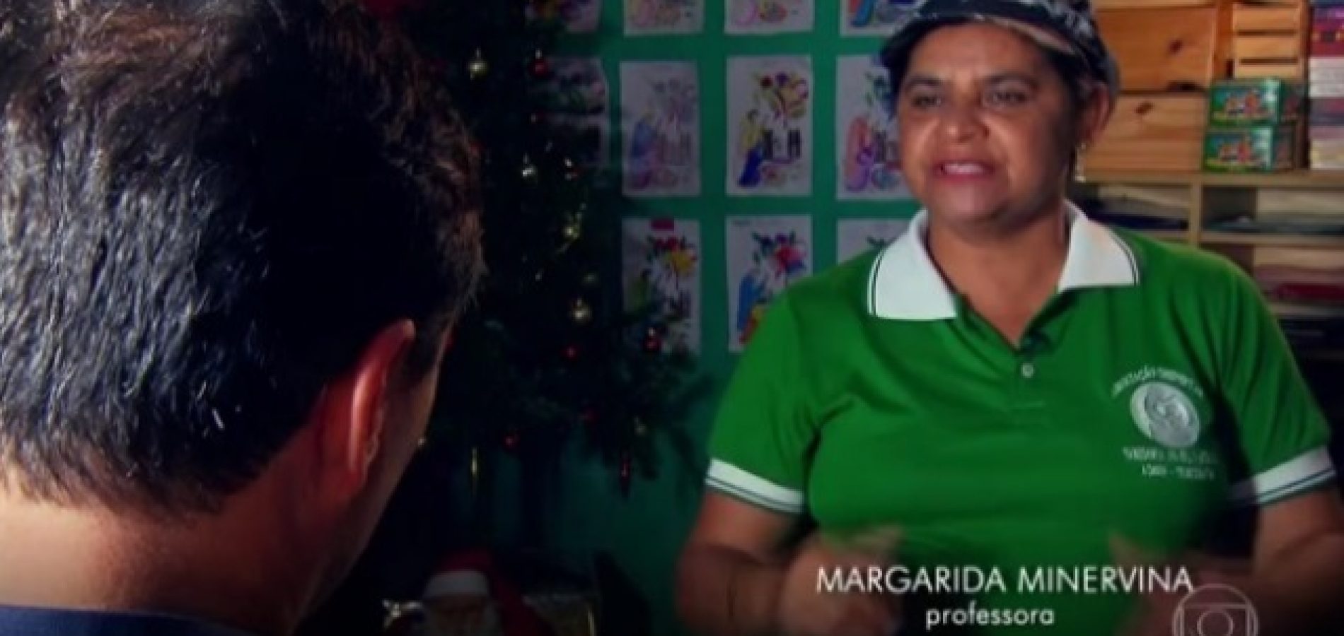 Faxineira de São Julião que virou professora em Brasília é destaque no ‘Fantástico’ da Globo; assista!