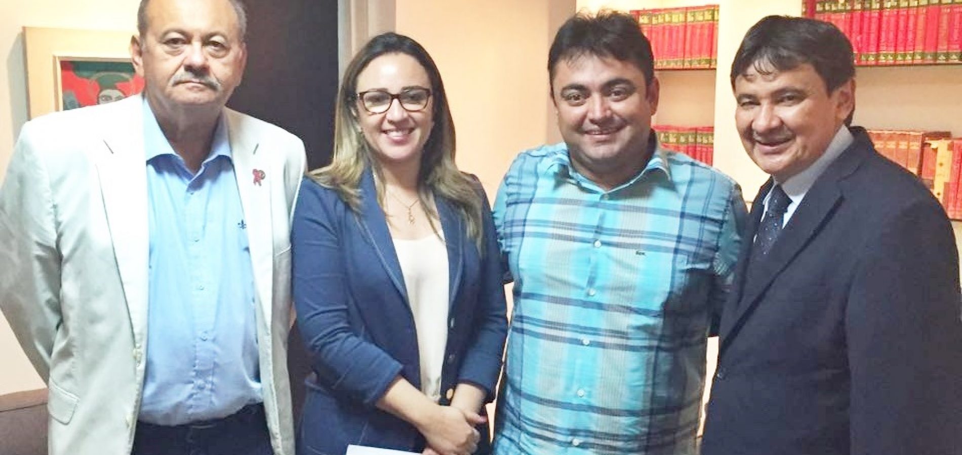 Em Audiência com Márcio Alencar, Wellington Dias autoriza obras para Alegrete do Piauí