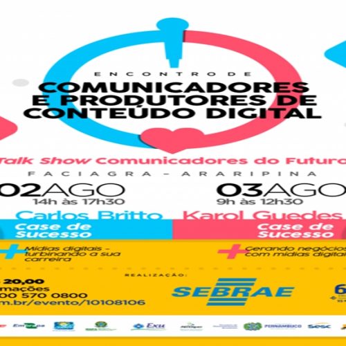 Sebrae de Araripina-PE promove encontro para comunicadores e influenciadores digitais