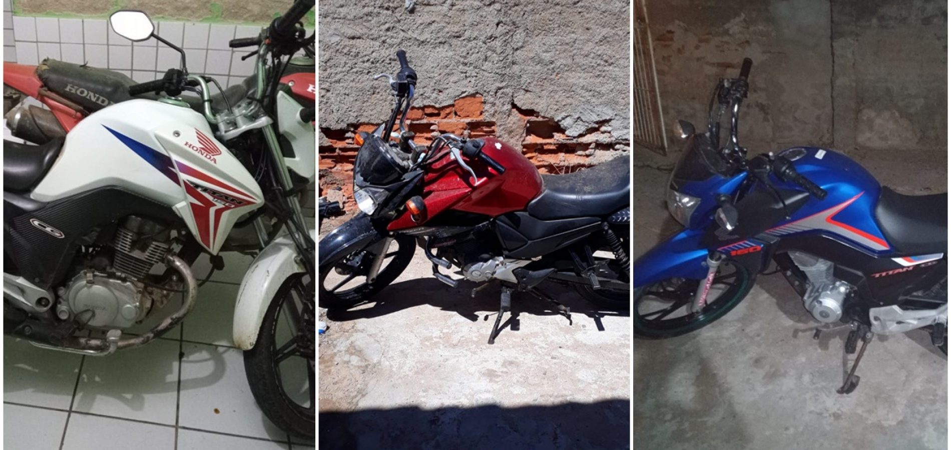 Polícia Civil dá mais detalhes sobre a operação que recuperou três motos roubadas em Geminiano